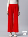 Tew Heavy Lycra Pleated Elastic Waist Plazo Wholesale Market In Surat